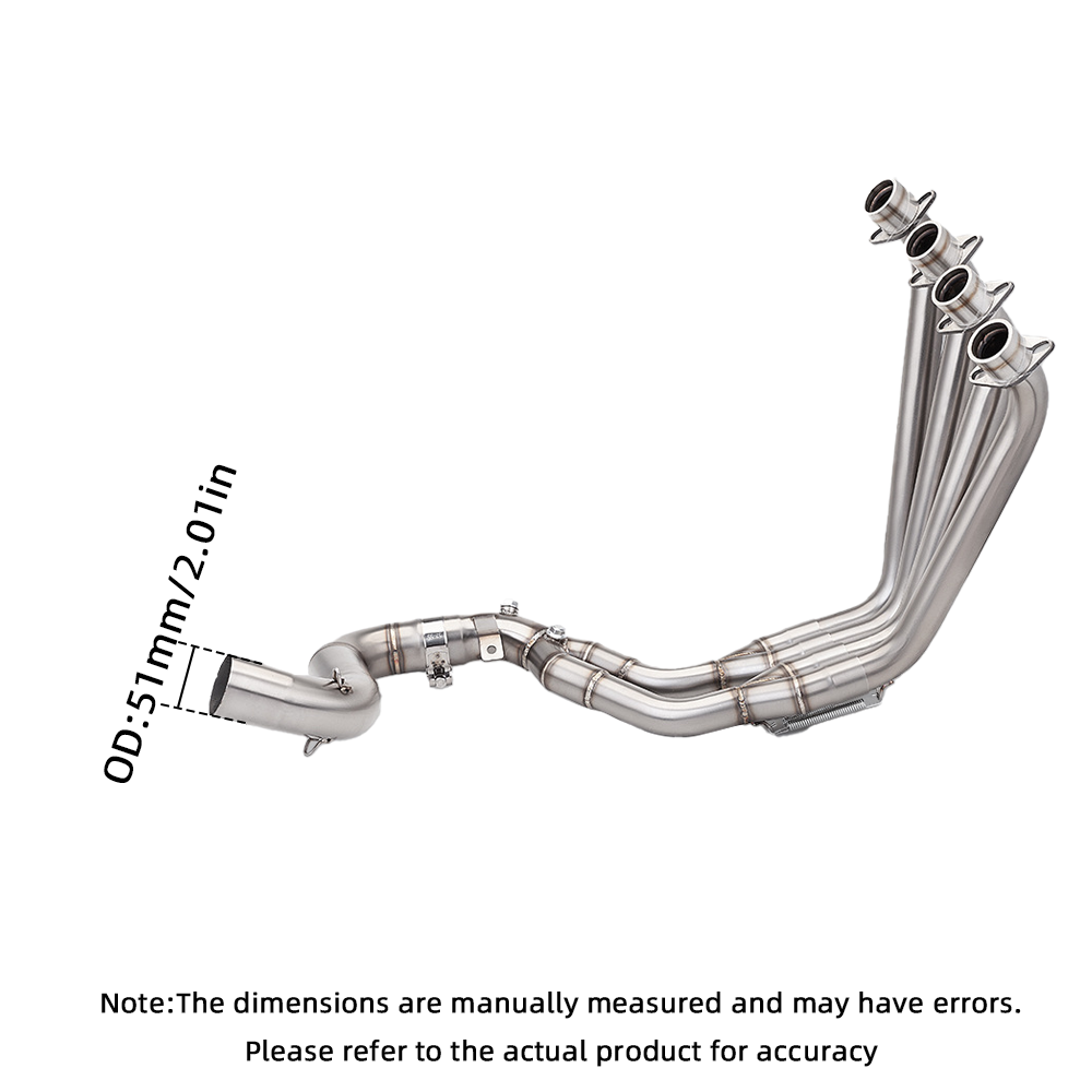 For Honda CBR650R CB650R/F CBR650F Full Exhaust Muffler System Header Link Pipe - Image 8