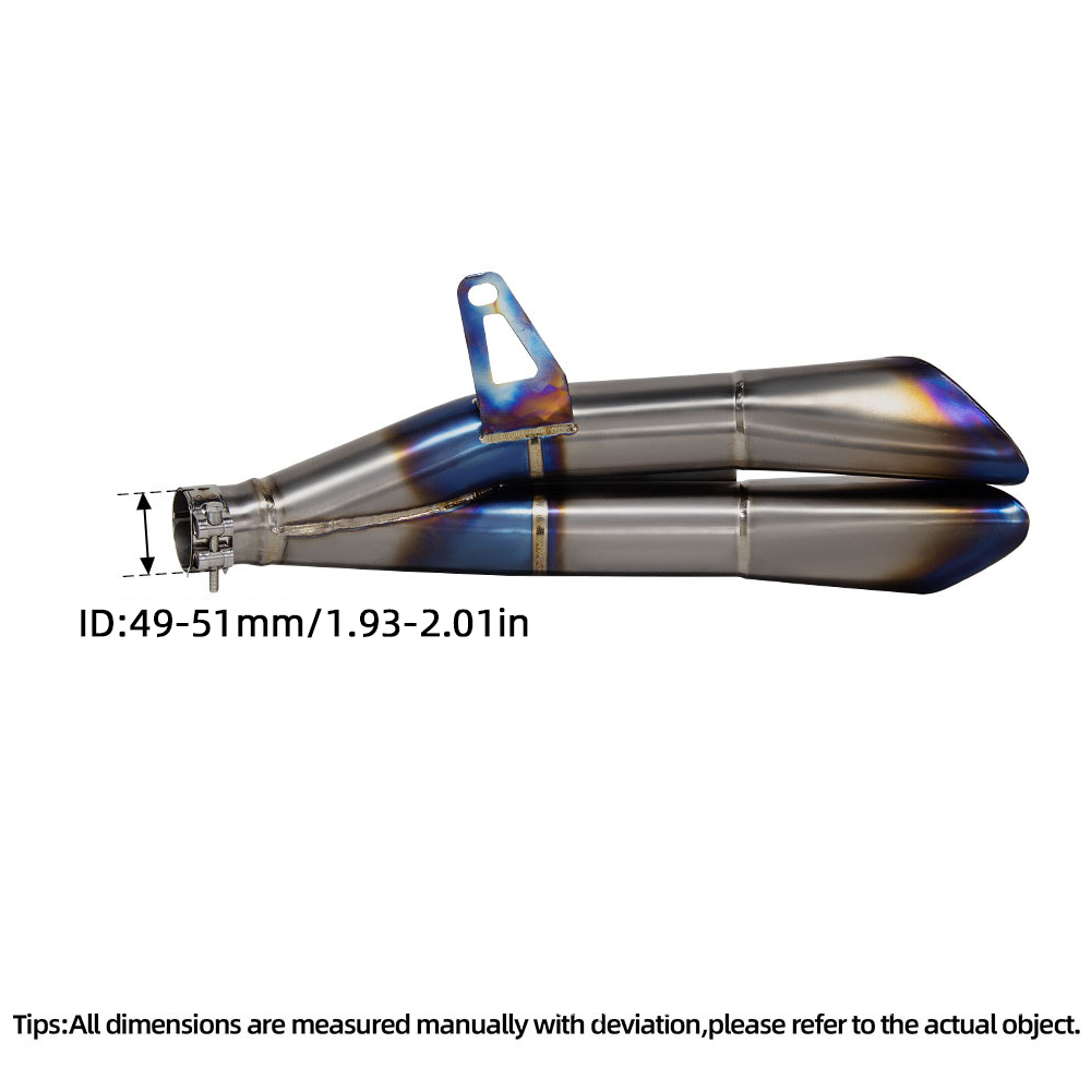 For Suzuki GSXR1000 2017-2025 Titanium Full Exhaust System Header Pipe Slip On Muffler - Image 4