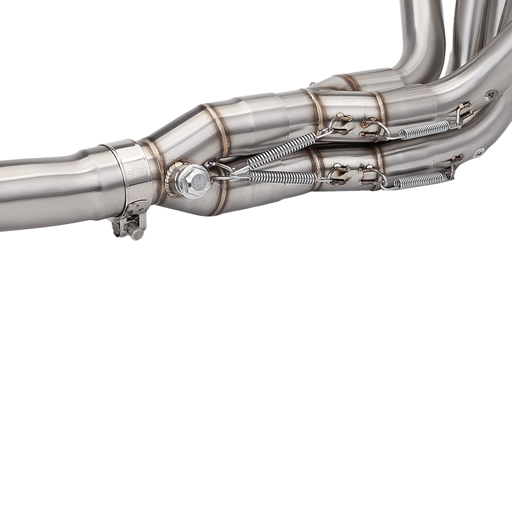For Kawasaki Z900 2017-2024 51mm Exhaust System Header Full Link Pipe Steel Tips - Image 7