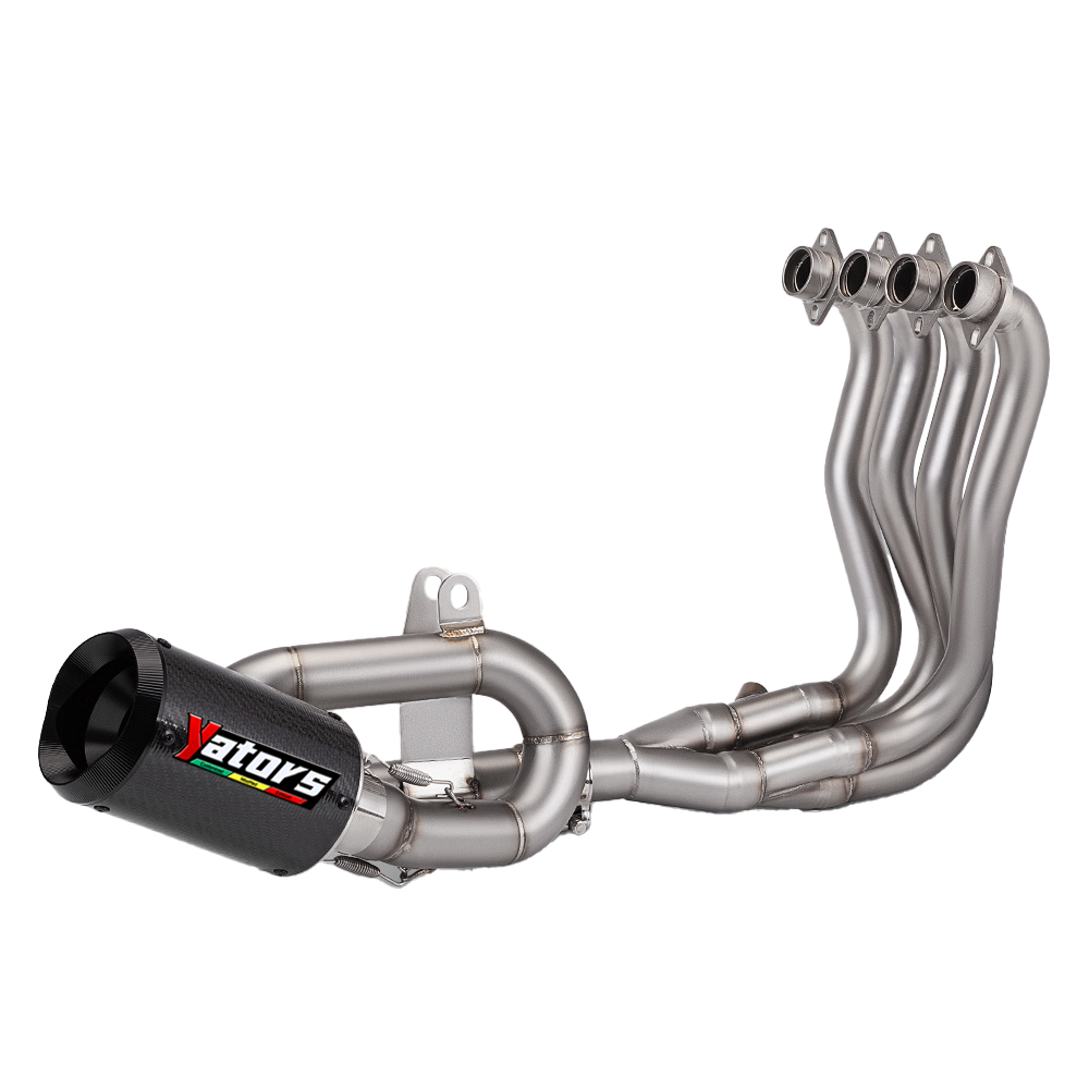 For KOVE 450RR 23-24 Full Exhaust System Muffler Tips Modified Header Link Pipe