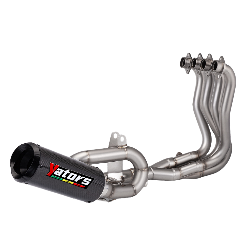 Full Exhaust System For KOVE 450RR 23-24 Muffler Tips Modified Header Link Pipe
