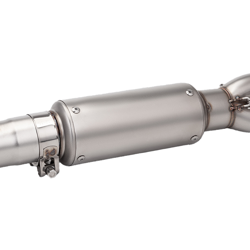 For CF-Moto 675R 675SR-R Whole System Silvery Muffler Tip Exhaust Header Pipe - Image 7