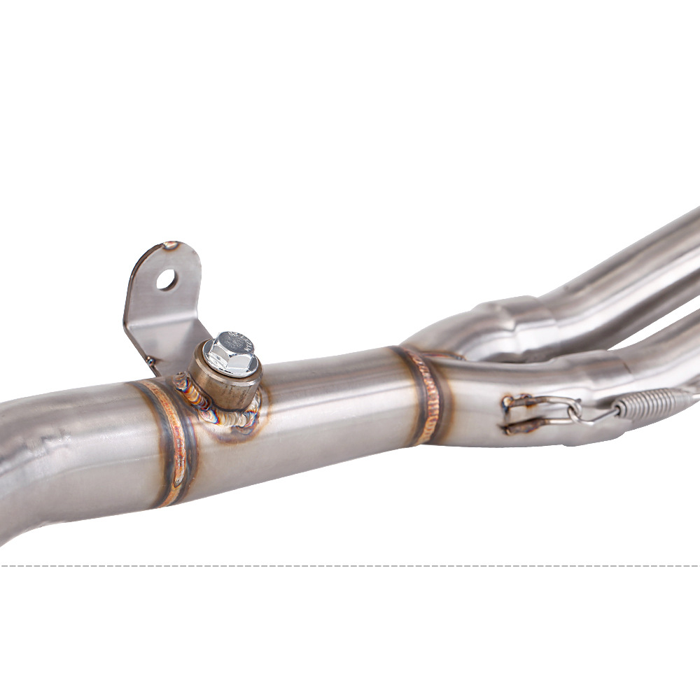 Exhaust Header Link Pipe Muffler Full System for Yamaha YZF R3 R25 2015-2022 - Image 3