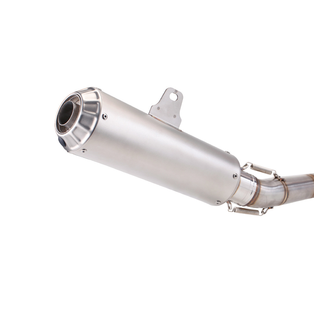 Full System for Yamaha YZF R3 R25 15-22 Exhaust Header Link Pipe Muffler - Image 3