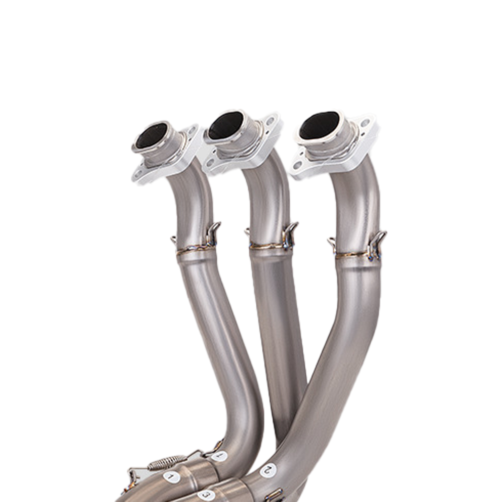 Exhaust Header Mid Pipe 51mm Muffler For Triumph Street Triple 765R 2017-2024 - Image 9