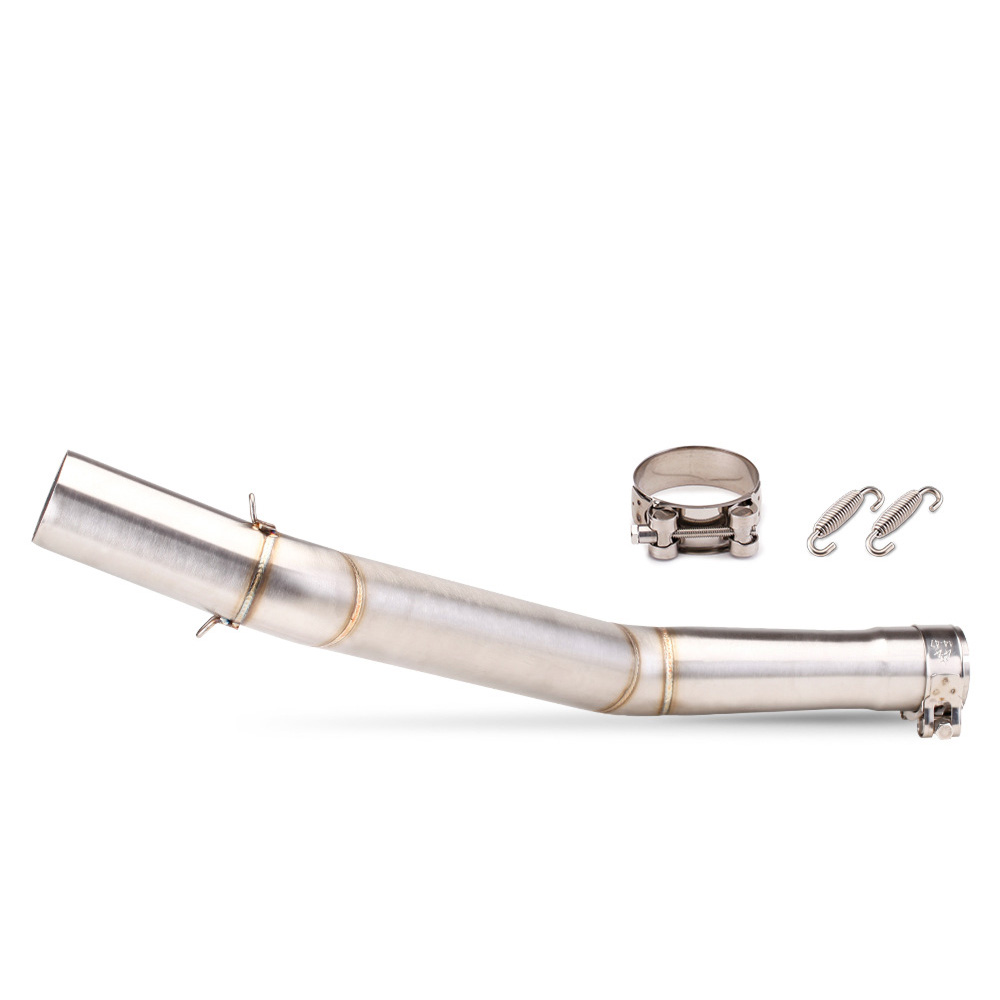 For CF-Moto 650NK 400NK 650MT Motorcycle Exhaust Mid Link Pipe 51mm Muffler Tips - Image 2