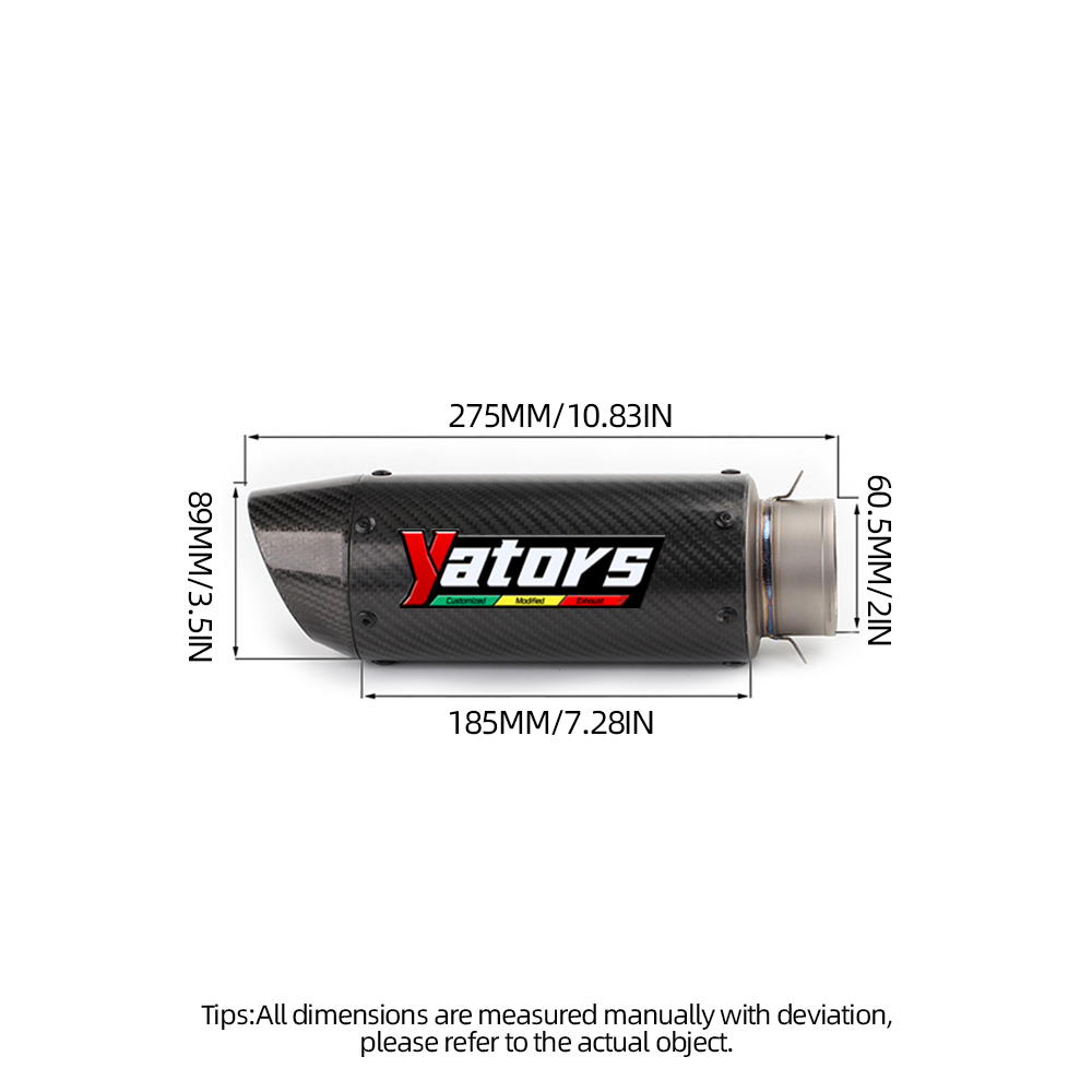 For Honda CBR650R CBR650F CB650R CB650F 2014-2023 Full Exhaust Pipe Muffler Tips - Image 7