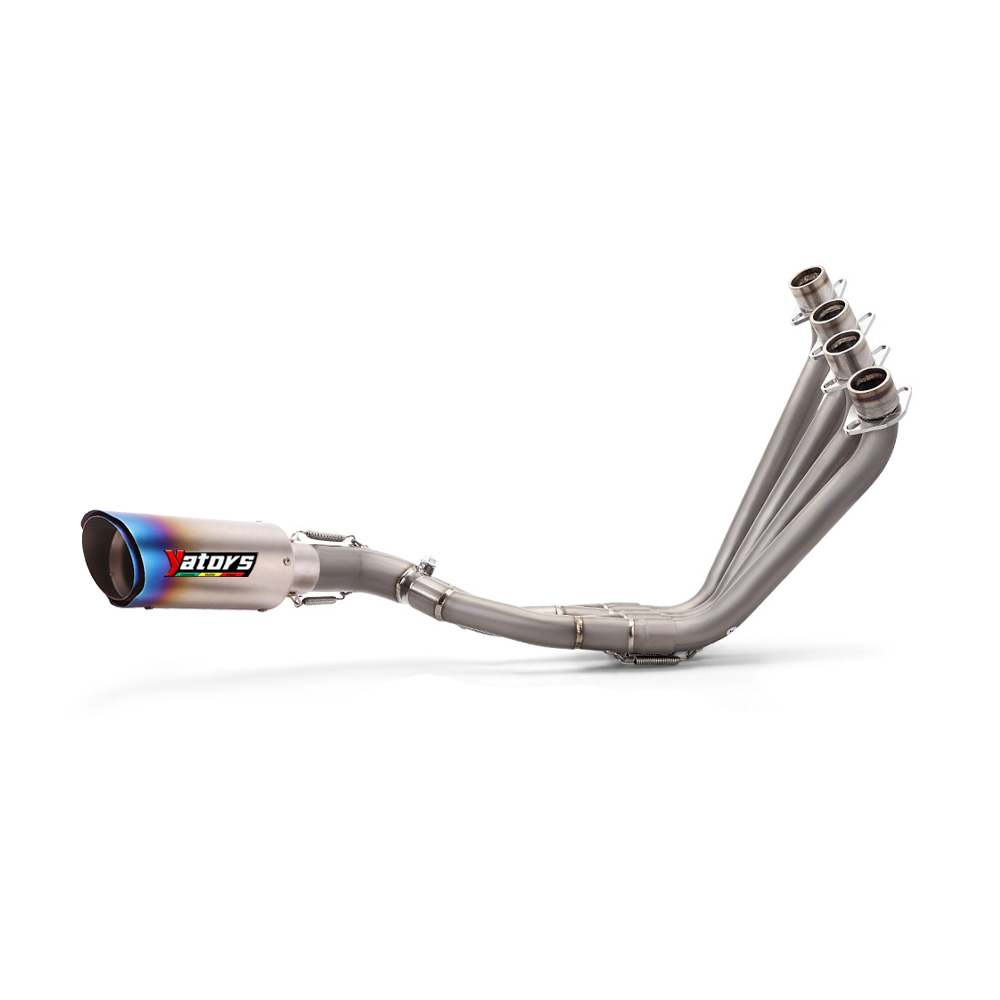 Full Exhaust System Pipe Muffler For Honda CB650F CB650R CBR650R CBR650F 2014-23