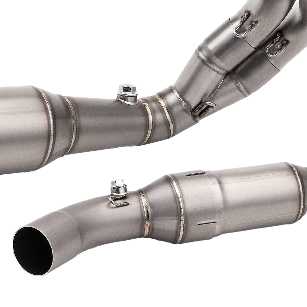 Full System Exhaust Tips Front Header Pipe For Kawasaki Z650 Ninja 650 2023-2025 - Image 5