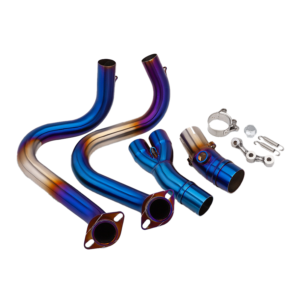 For Kawasaki Z650 Ninja 650 ER6N ER6F Full System Exhaust Tips Front Header Pipe - Image 4