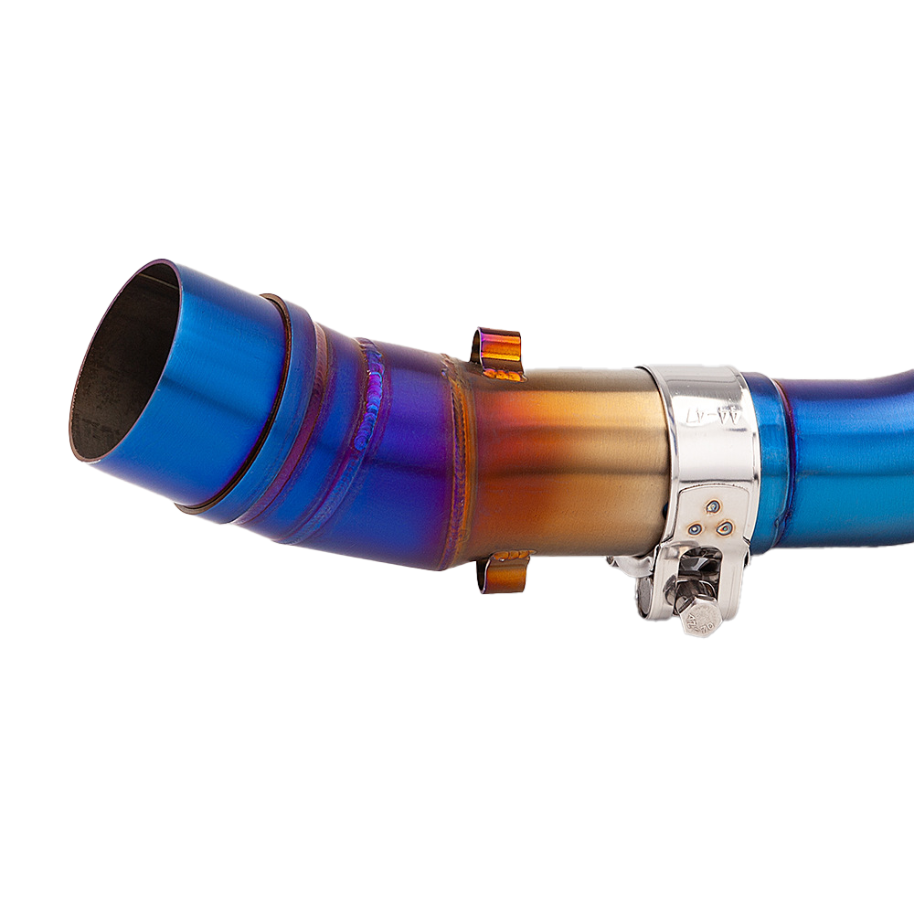 For Kawasaki Z650 Ninja 650 ER6N ER6F Full System Exhaust Tips Front Header Pipe - Image 7
