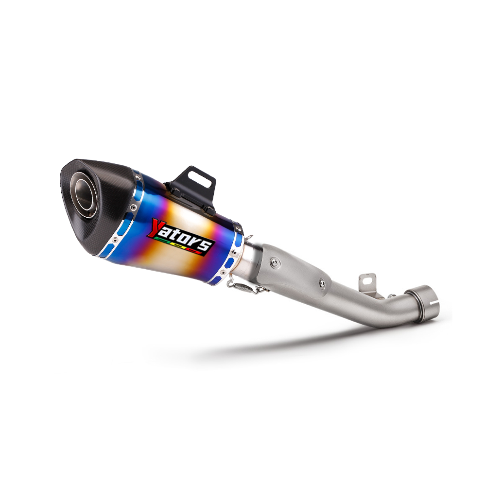 For Suzuki GSXR1000 GSX-R 1000 2007-11 Mid Exhaust Link Pipe Slip-on 51mm Escape