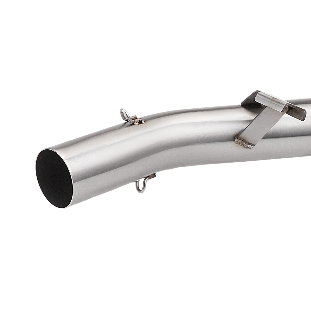 Exhaust Mid Pipe Slip-On Muffler Tips For Suzuki GSF650 GSX650F GSF1250 07-16 - Image 5