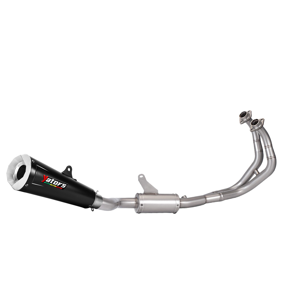 For Yamaha MT-07 YZF R7 2021-2023 Whole System Exhaust Header Pipe Muffler Tips