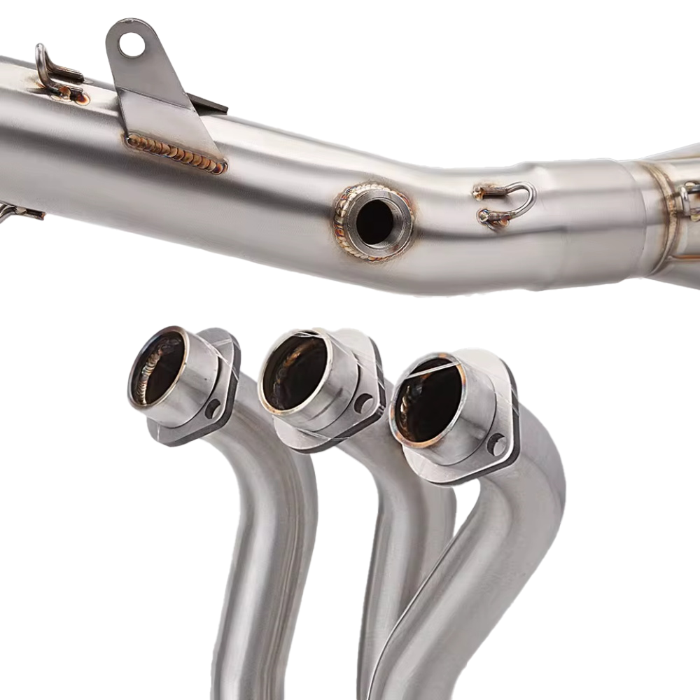For Yamaha XSR90 MT09 14-20 Slip on Exhaust Front Pipe Muffler Tips Whole System - Image 5