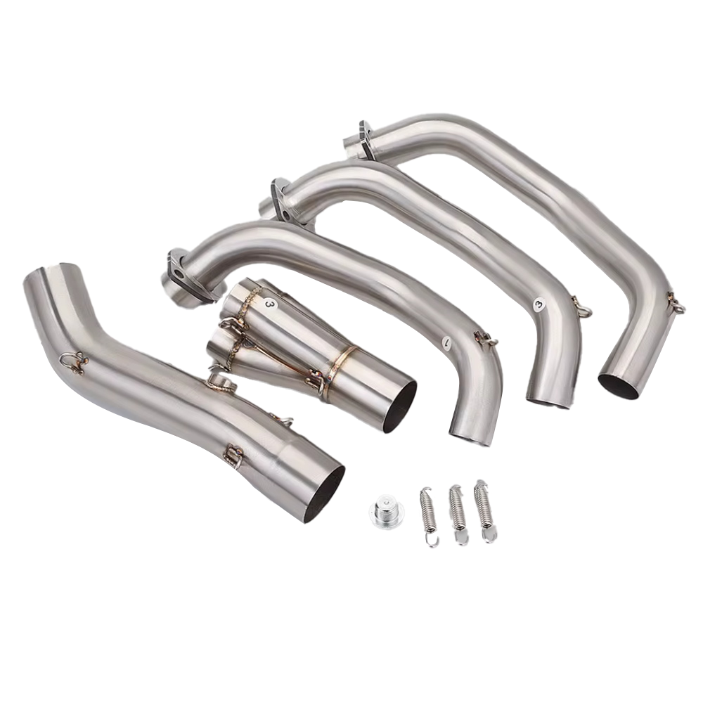 For Yamaha XSR90 MT09 14-20 Slip on Exhaust Front Pipe Muffler Tips Whole System - Image 2