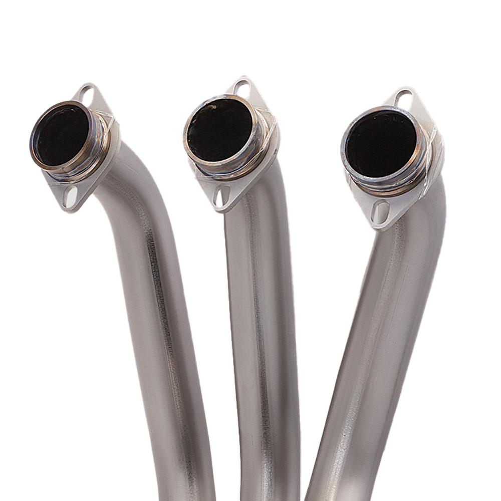 For Yamaha FZ09 MT09 21-24 Whole System Slip on Exhaust Front Pipe Muffler Tips - Image 4