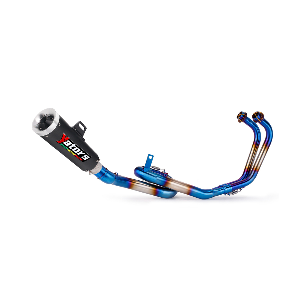 For Yamaha YZF R3 2015-24 MT-03 Whole System Muffler Slip On Exhaust Front Pipe