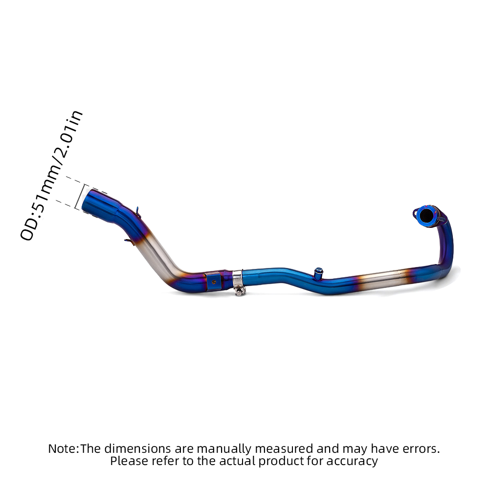 For Honda CRF250RX CRF250R 2012-2025 Exhaust Pipe With Header Mid Link Pipe - Image 6