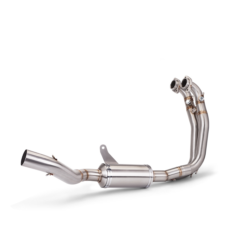 Full System Exhaust Muffler Tips Front Link Pipe FOR RS660 TUONO660 2021-2025 - Image 3