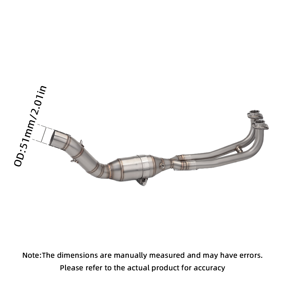 Slip For Yamaha TMAX 530 2016-2025 Full Exhaust System Header Front Pipe Muffler - Image 8