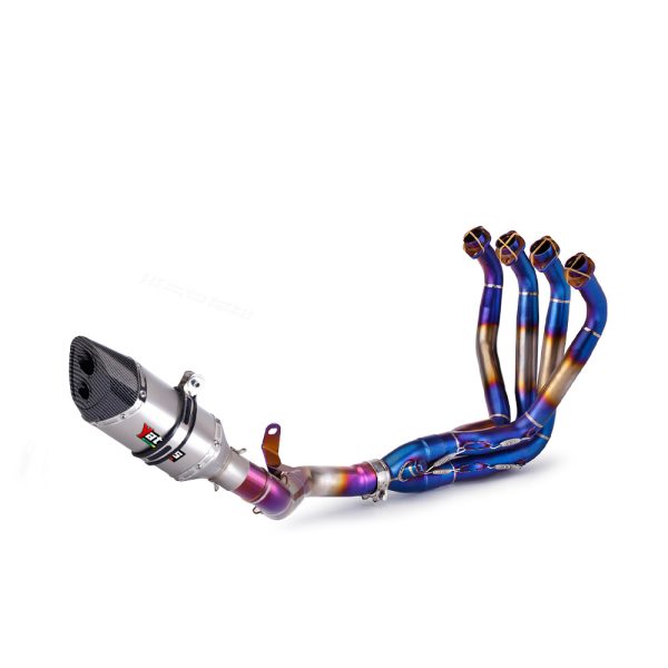 For Kawasaki Z900 2017-2023 Slip Full Exhaust System Header Link Pipe Muffler