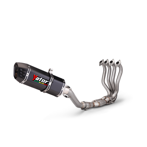 For Kawasaki Ninja ZX6R ZX636 2009-2024 51MM Exhaust System Header Mid Pipe