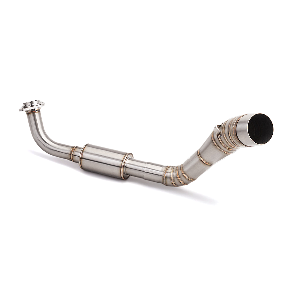 For Yamaha NMAX125 NMAX155 Front Link Pipe Slip-on Exhaust Mufflers Full System - Image 2