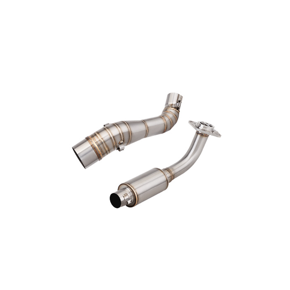 For Yamaha NMAX125 NMAX155 Front Link Pipe Exhaust Mufflers Full System Slip-on - Image 8