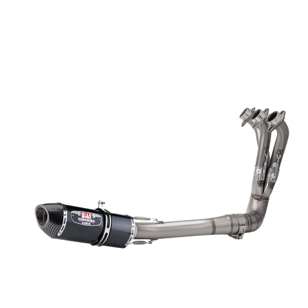 Exhaust Front Pipe Muffler Tips Whole System Slip on  For Yamaha FZ09 MT09 21-25