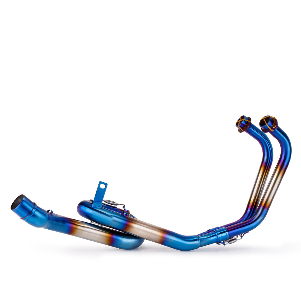 For Yamaha YZF R3 2015-24 MT-03 Whole System Muffler Slip On Exhaust Front Pipe - Image 4