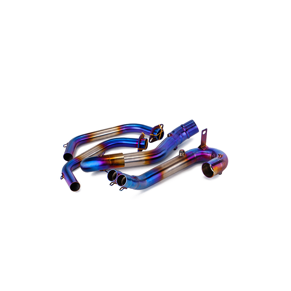 For Yamaha YZF R3 2015-24 MT-03 Whole System Muffler Slip On Exhaust Front Pipe - Image 3