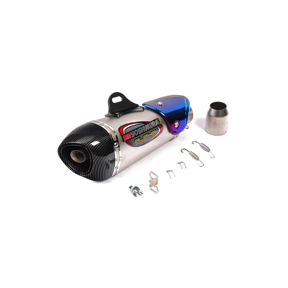 Slip on Exhaust Front Pipe Muffler Tips Whole System For Yamaha MT09 FZ09 21-23 - Image 2