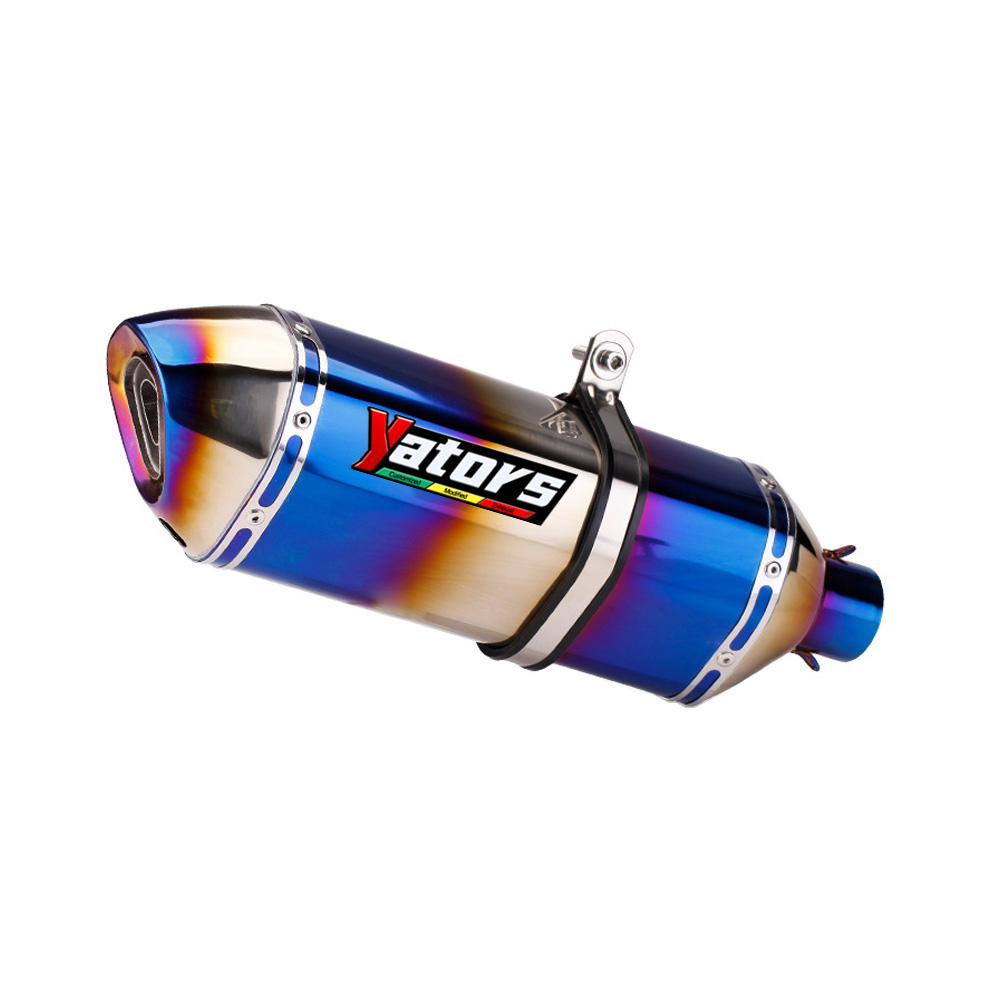 For CF-Moto 650NK 400NK 650MT Motorcycle Exhaust Mid Link Pipe 51mm Muffler Tips - Image 2