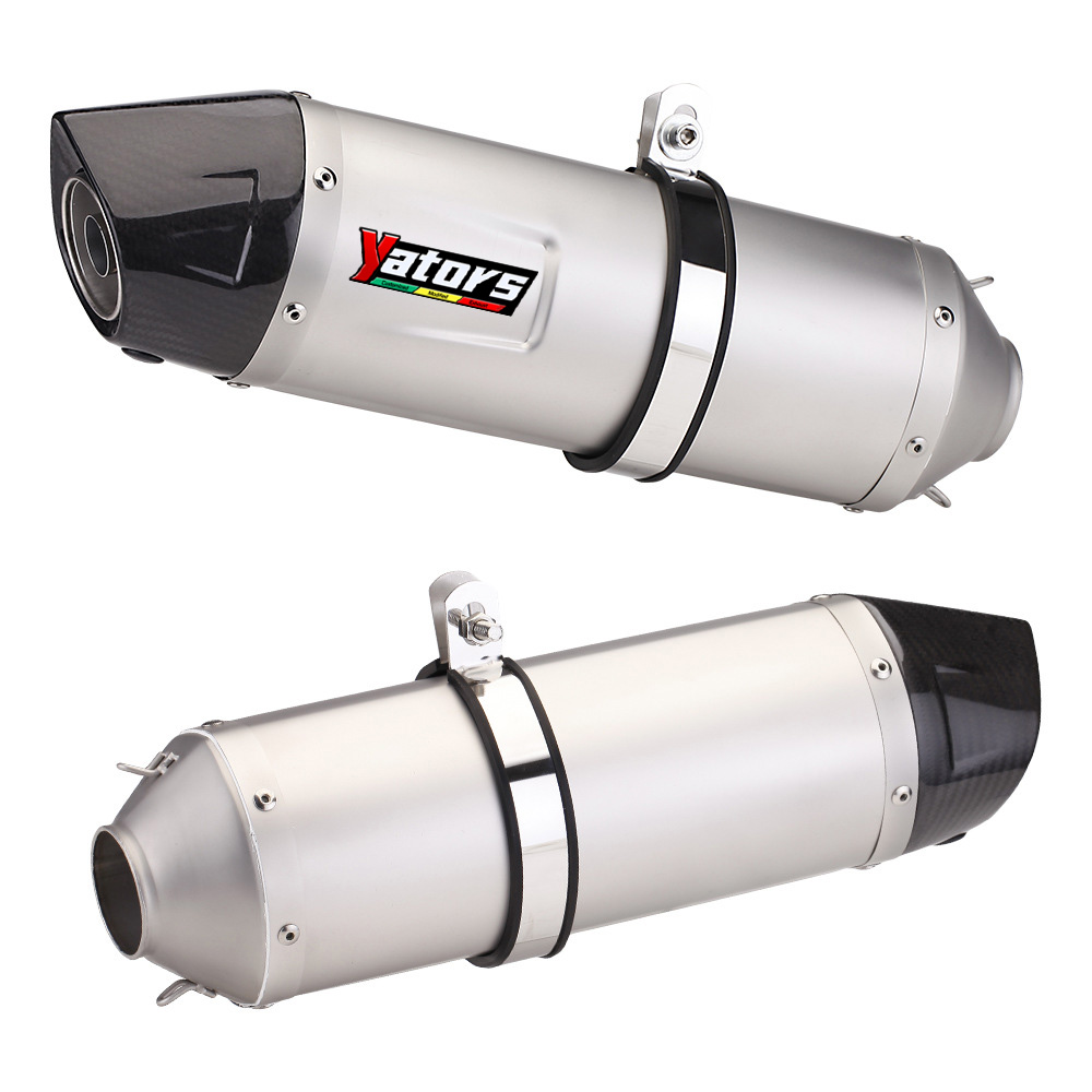 For CF-Moto 650NK 400NK 650MT Motorcycle Exhaust Mid Link Pipe 51mm Muffler Tips - Image 3