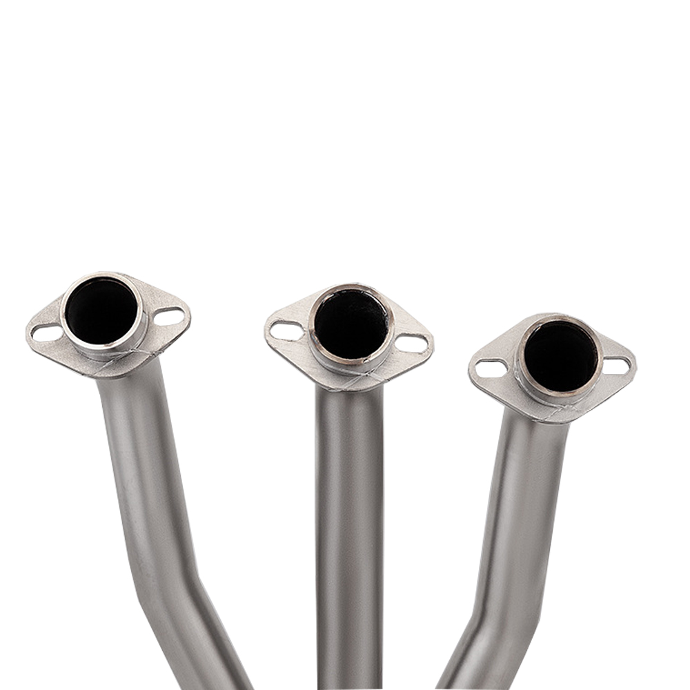 Whole System Silvery Muffler Tip Exhaust Header Pipe For CF-Moto 675R 675SR-R - Image 4