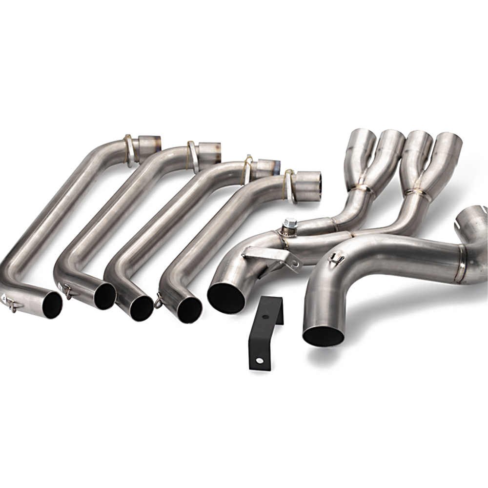 Full System Black Exhaust Tips Header Pipe For Honda CBR650R CBR650F 2014-2025 - Image 7