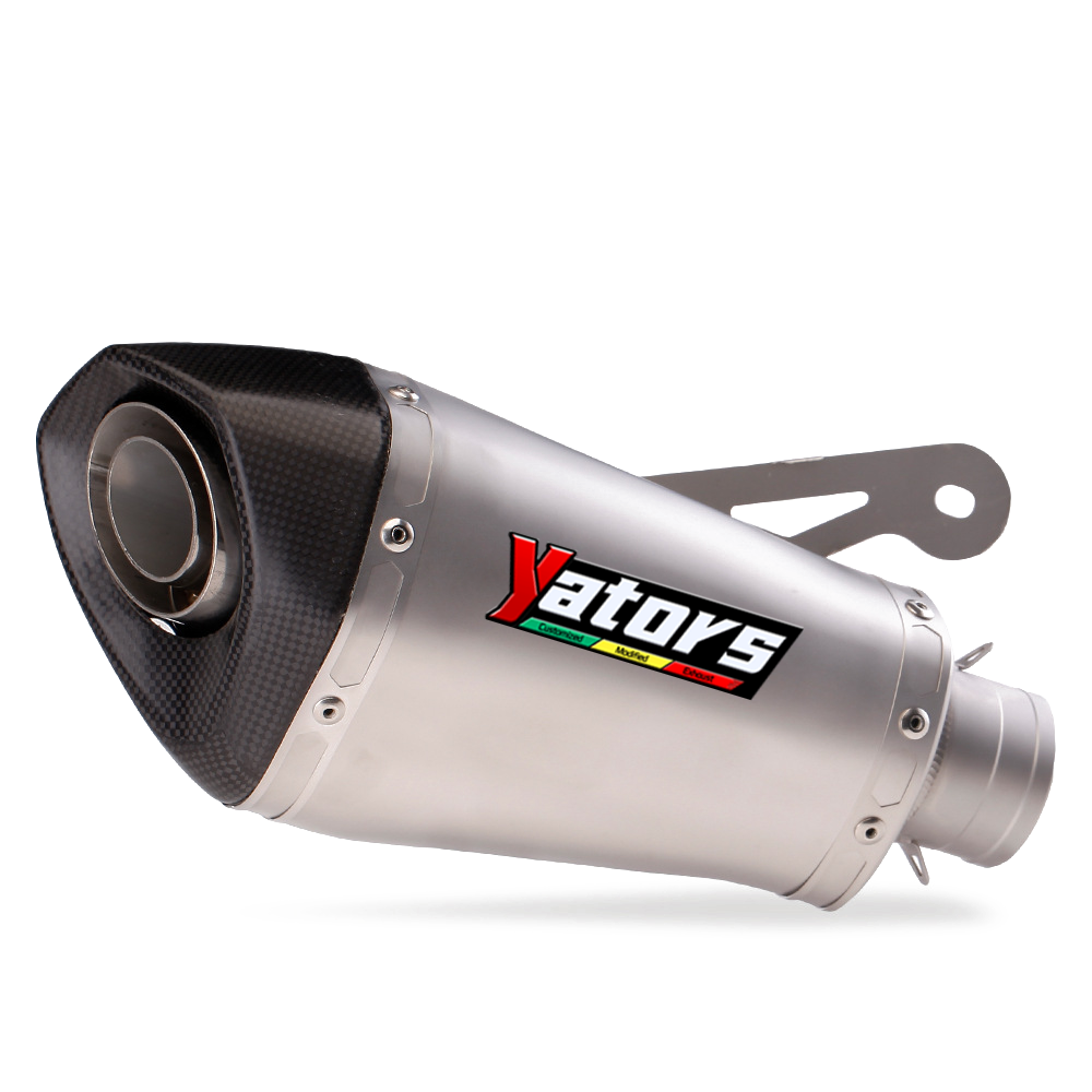 Slip On Full Exhaust System Header Link Pipe Muffler For Kawasaki Z900 2017-2025 - Image 2