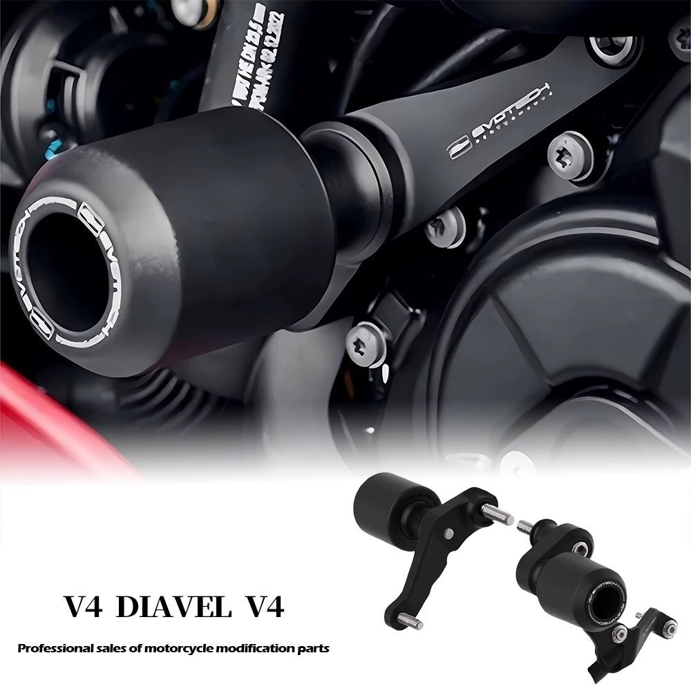 Motorcycle Frame Sliders Crash Protector Ducati Diavel V4 2023-2025 2024 - Image 2
