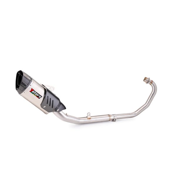 Full System For Honda CBR190 CB190R Stainless Exhaust Front Tips Header Pipe