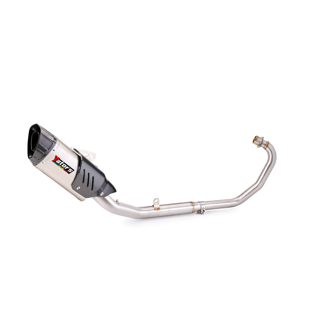 Full System For Honda CBR190 CB190R Stainless Exhaust Front Tips Header Pipe