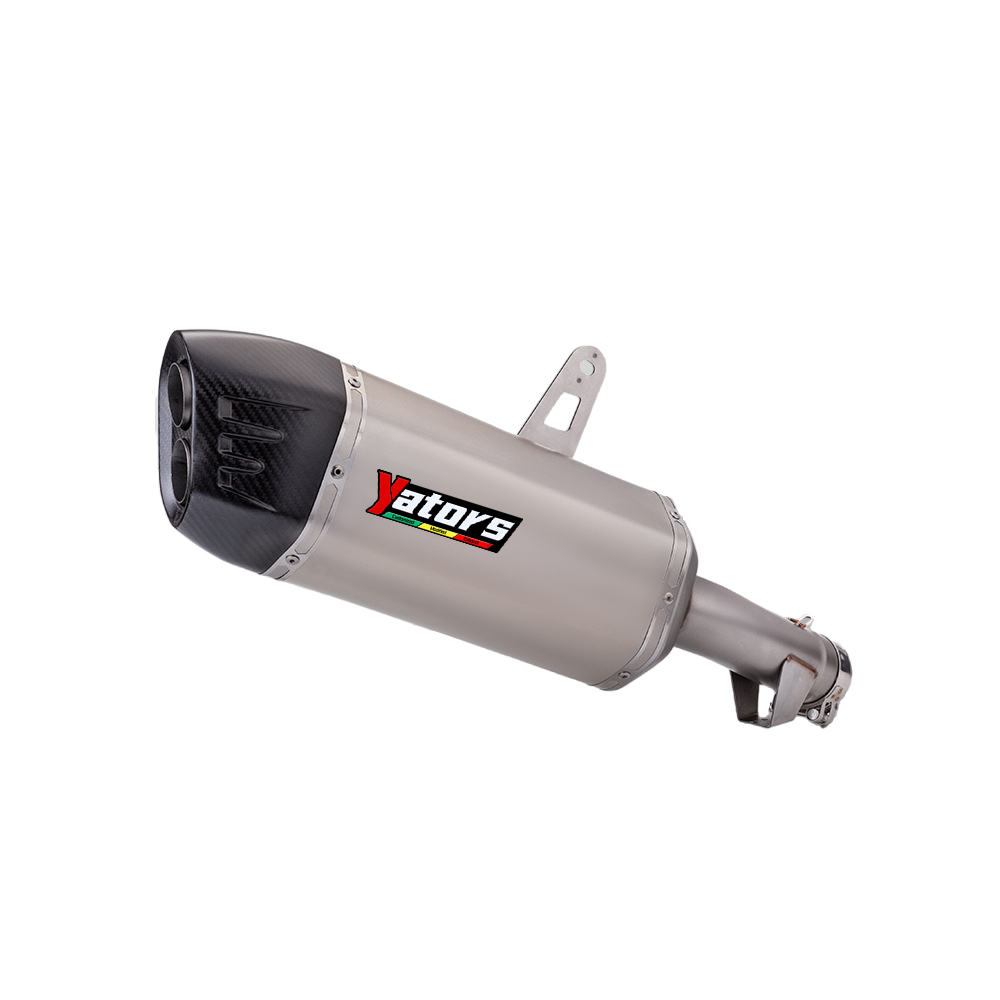 For Honda CRF1100L 2020-2024 Full Exhaust System Carbon Muffler Front Link Pipe - Image 2
