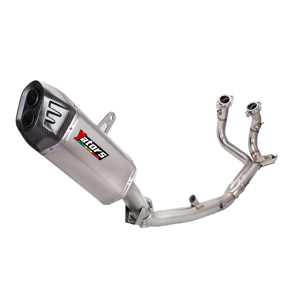 For Honda CRF1100L 2020-2024 Full Exhaust System Carbon Muffler Front Link Pipe