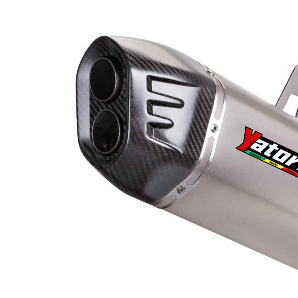For Honda CRF1100L 2020-2024 Full Exhaust System Carbon Muffler Front Link Pipe - Image 3