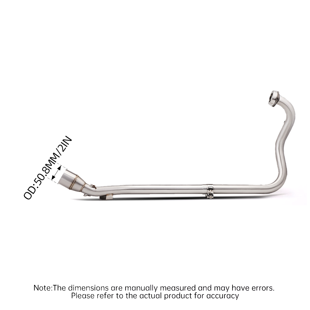 For Yamaha NMAX155 15-19 NMAX125 Exhaust Muffler Front Pipe Slip On Motorcycle - Image 4