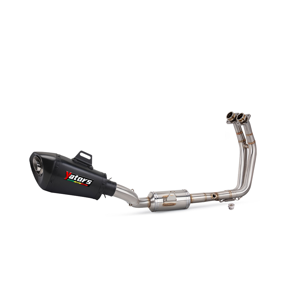 Exhaust Muffler Header Mid Link Pipe For Suzuki 2024 GSX8R GSX8S Stainless 51mm