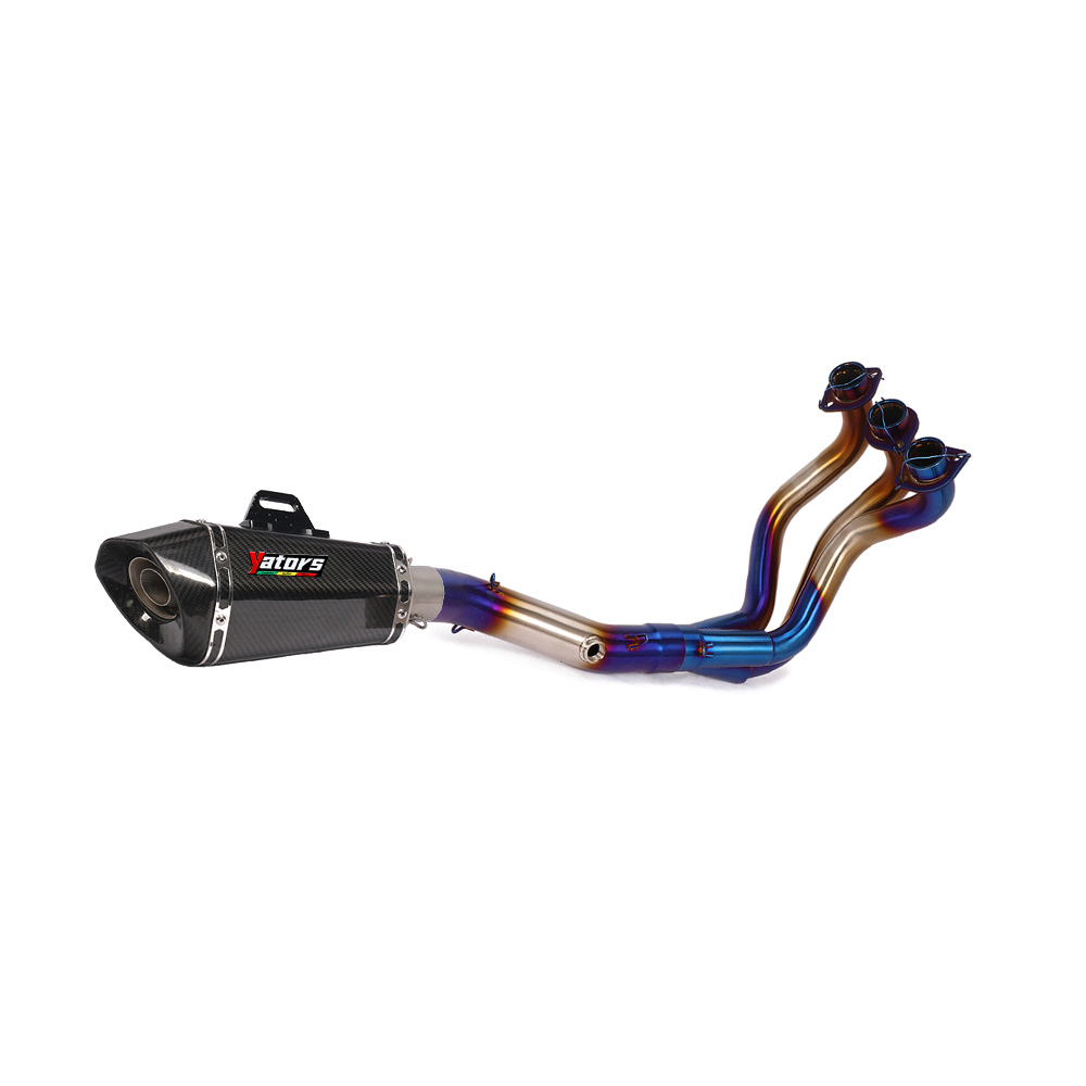 For Yamaha MT-09 XSR900 FZ09 14-20 Full Exhaust System Header Link Pipe Muffler