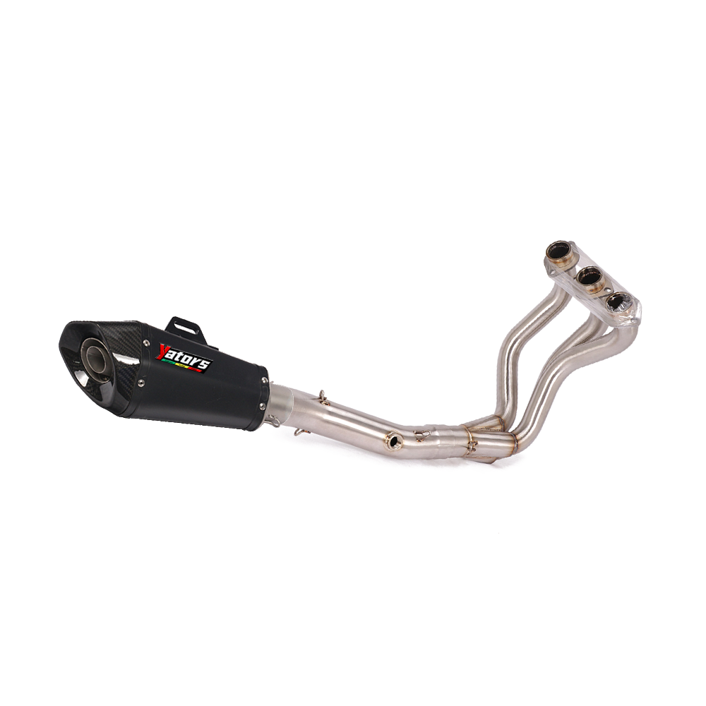 For Yamaha XSR900 MT-09 FZ09 14-20 Full Exhaust System Header Link Pipe Muffler