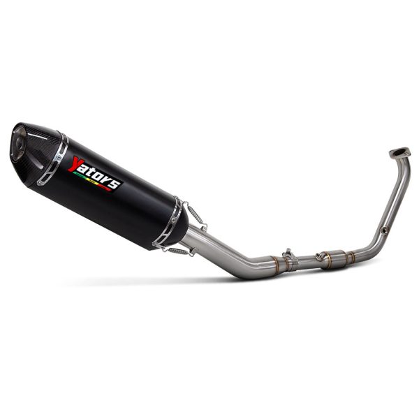 Full Exhaust System Header Front Link Pipe Muffler For Yamaha MT-15 YZFR15 20-21