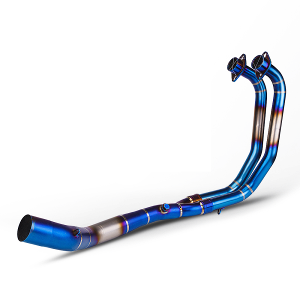 Whole System Titanium Muffler Exhaust Header Pipe For Yamaha YZF R3 15-24 MT-03